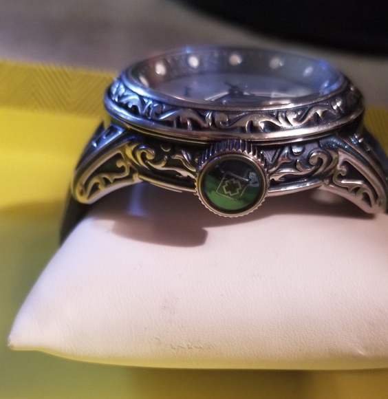 Mens Special Edition Pearl Face Invicta Watch Blue - Picture 3 of 7